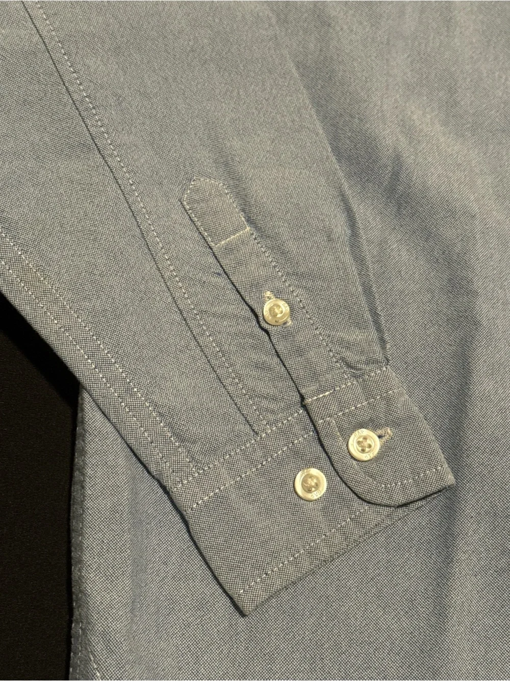 GAP Kids  Light Blue Button-Down Oxford Shirt 5-6, Authentic Oxford